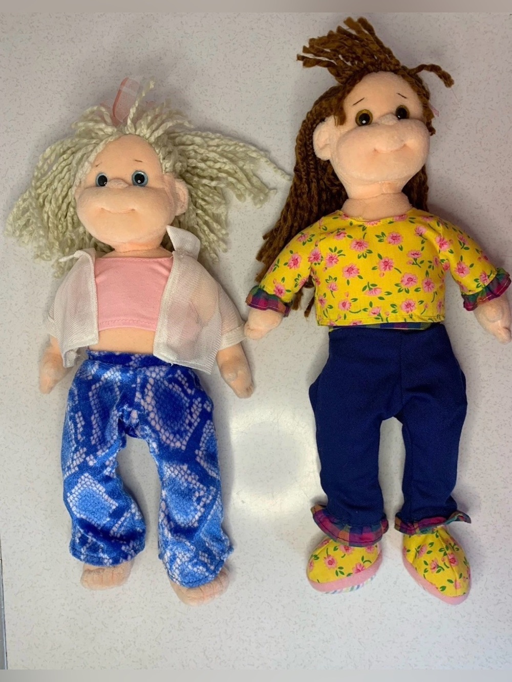Ty Beanie Boppers 12 Inch Loveable Lulu, and Adorable Annie 2001